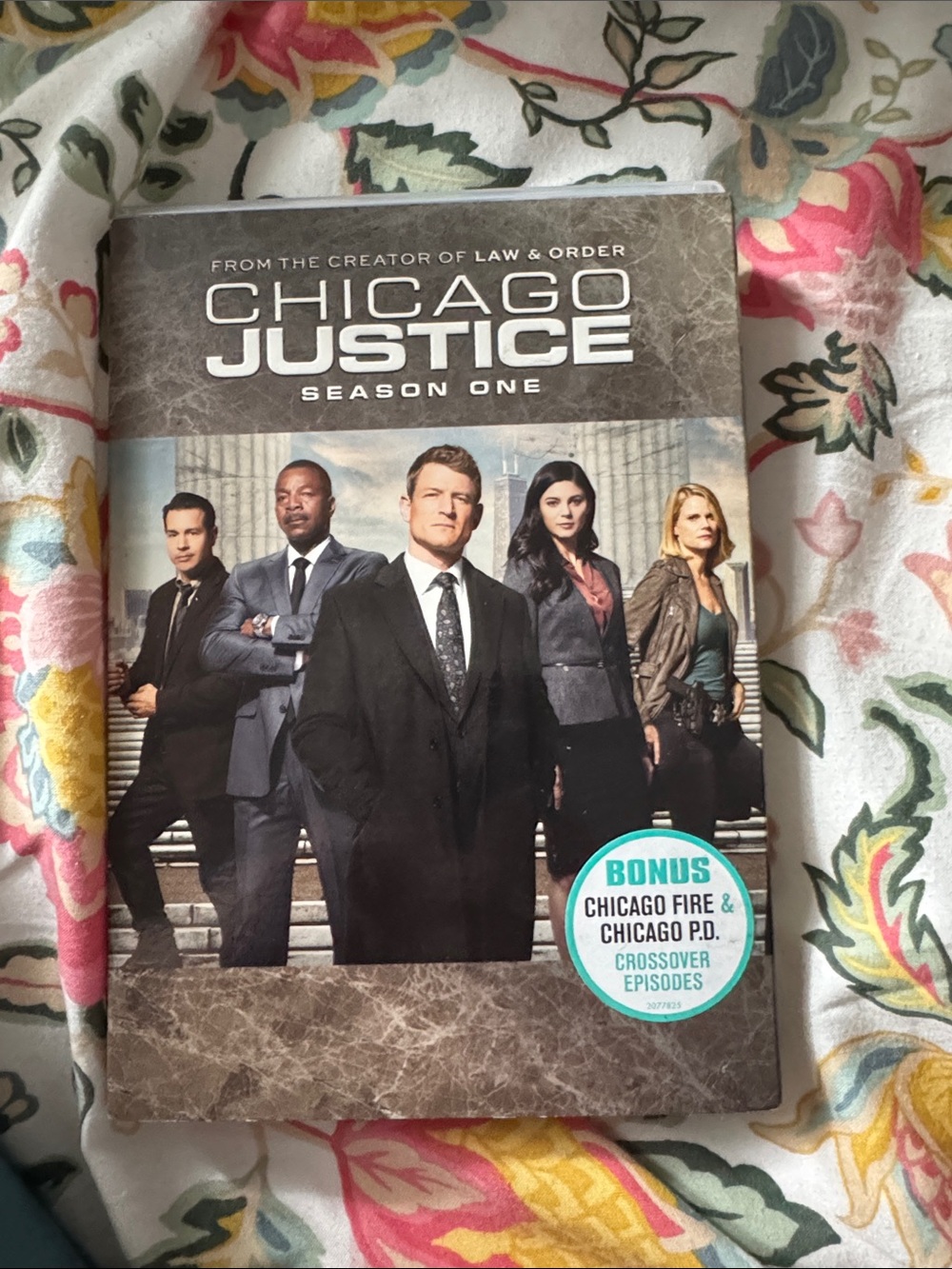 Chicago Justice Season One DVD Case - Black Suit Cover Art